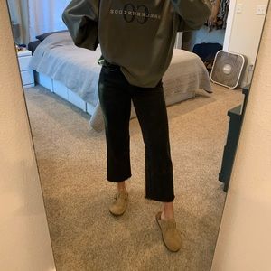 Washed Black Vintage Lee Jeans